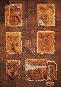 ANNO 95 ACRILICI E MISTA SU CARTONI 70X100