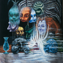 ANNO 91 ACRILICI E OLIO SU TELA  100X120