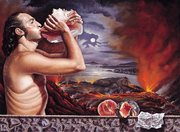 ANNO 97 OLIO SU TAVOLA 47,5X57